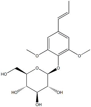 アカントリホシドE 化学構造式