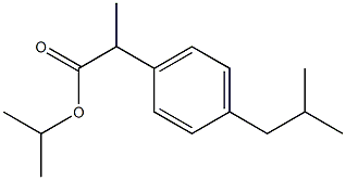 Ibuprofen Isopropyl Ester Struktur