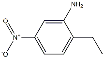 2-ethyl-5-nitrobenzenamine 化学構造式