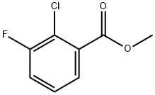 Methyl 2-chloro-3-fluorobenzoate Structure