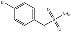 4-ブロモベンジルスルホンアミド 化学構造式