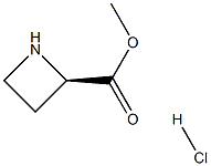 (2R)-2-AZETIDINECARBOXYLIC ACID METHYL ESTERHYDROCHLORIDE Structure