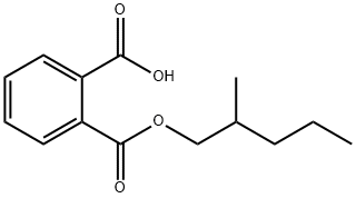 Mono(2-Methylpentyl) Phthalate Structure