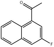 1-(3-Fluoro-1-naphthalenyl)-ethanone Struktur