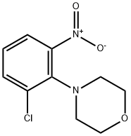 4-(2-氯-6-硝基苯基)吗啉,65152-10-5,结构式