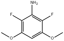 2,6-二氟-3,5-二甲氧基苯胺,651734-54-2,结构式