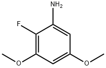 3,5-DiMethoxy-2-fluoroaniline Struktur