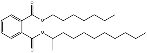 HEPTYL,UNDECYLPHTHALATE 结构式