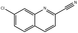 7-氯2-氰基喹啉 结构式