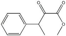 Methyl 2-oxo-3-phenylbutanoate Struktur