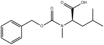 Cbz-N-Methyl-D-leucine Structure
