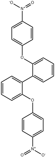 2,2'-双(4-硝基苯氧基)联苯 结构式