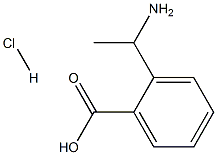 2-(1-AMinoethyl)benzoic acid hydrochloride Struktur