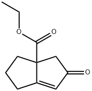 3a(1H)-Pentalenecarboxylic acid, 2,3,4,5-tetrahydro-5-oxo-, ethyl ester Structure
