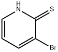 3-溴-2-巯基吡啶 结构式