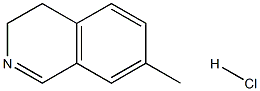 7-甲基-3,4-二氢异喹啉盐酸盐, 6600-21-1, 结构式