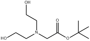 tert-butyl 2-(bis(2-hydroxyethyl)aMino)acetate Structure