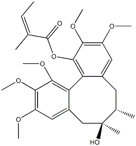 アンゲロイルゴミシンH 化学構造式