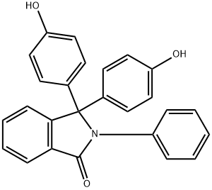 Phenolphthalein anilide Structure