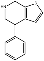 4-Phenyl-4,5,6,7-tetrahydrothieno[2,3-c]pyridine Struktur