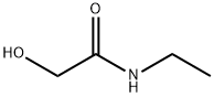 N-乙基-2-羟基乙酰胺,66223-75-4,结构式
