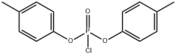 ホスホロクロリジル酸ジ-P-トリル 化学構造式