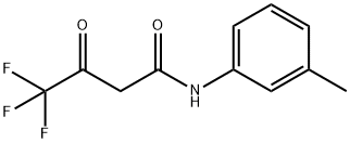 4,4,4-Trifluoro-3-oxo-N-M-tolyl-butyraMide 结构式