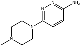 6-(4-Methylpiperazin-1-yl)pyridazin-3-aMine Structure