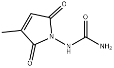 N-(3-Methyl-2,5-dioxo-2,5-dihydro-1H-pyrrol-1-yl)urea Struktur