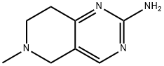 6-Methyl-5,6,7,8-tetrahydro-pyrido[4,3-d]pyriMidin-2-ylaMine Structure
