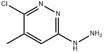 3-Chloro-6-hydrazinyl-4-Methylpyridazine Structure