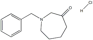1-Benzylazepan-3-one hydrochloride Structure