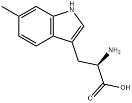6-Methyl-D-tryptophan Struktur