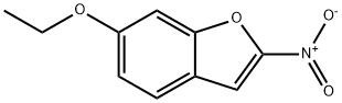 6-Ethoxy-2-nitrobenzofuran 化学構造式