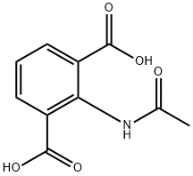 2-ACETAMIDOBENZENE-1,3-DICARBOXYLIC ACID, 67081-70-3, 结构式