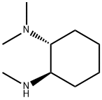 1,2-CyclohexanediaMine, N,N,N'-triMethyl-, trans- Structure