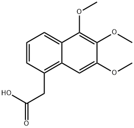 2-(5,6,7-TriMethoxynaphthalen-1-yl)acetic acid|2-(5,6,7-三甲氧基萘-1-基)乙酸