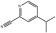 2-氰基-4-异丙基吡啶,676136-14-4,结构式