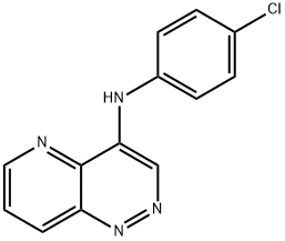 N-(4-Chlorophenyl)pyrido[3,2-c]pyridazin-4-aMine Struktur