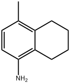 4-甲基-5,6,7,8-四氢萘-1-胺 结构式