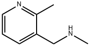 2-甲基-3-[(甲氨基)甲基]吡啶, 677349-96-1, 结构式