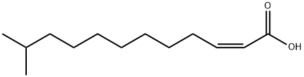 cis-Δ2-11-methyl-Dodecenoic Acid Structure