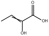 2-羟基丁-2-烯酸, 67784-09-2, 结构式