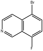 5-BroMo-8-fluoroisoquinoline Structure