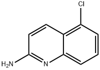 5-氯喹啉-2-胺,68050-37-3,结构式