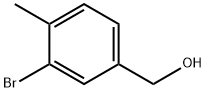 (3-ブロモ-4-メチルフェニル)メタノール 化学構造式
