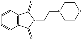 2-(2-Morpholinoethyl)isoindoline-1,3-dione Structure