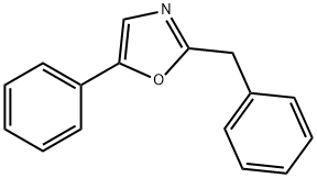 2-苄基-5-苯基恶唑, 68395-81-3, 结构式