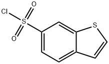 苯并噻吩-6-磺酰氯,685129-19-5,结构式