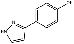 4-(1H-pyrazol-5-yl)phenol Structure